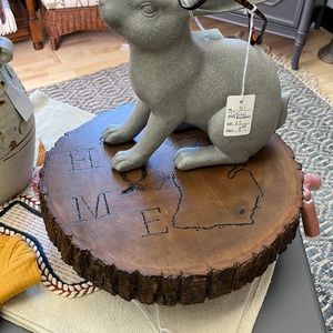 Real wood Michigan Riser plant stand